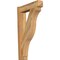Ekena Millwork Funston Arts & Crafts Rough Sawn Outlooker, Western Red Cedar, 6"W x 24"D x 36"H OUT06X24X36FST03RWR - alternate 1